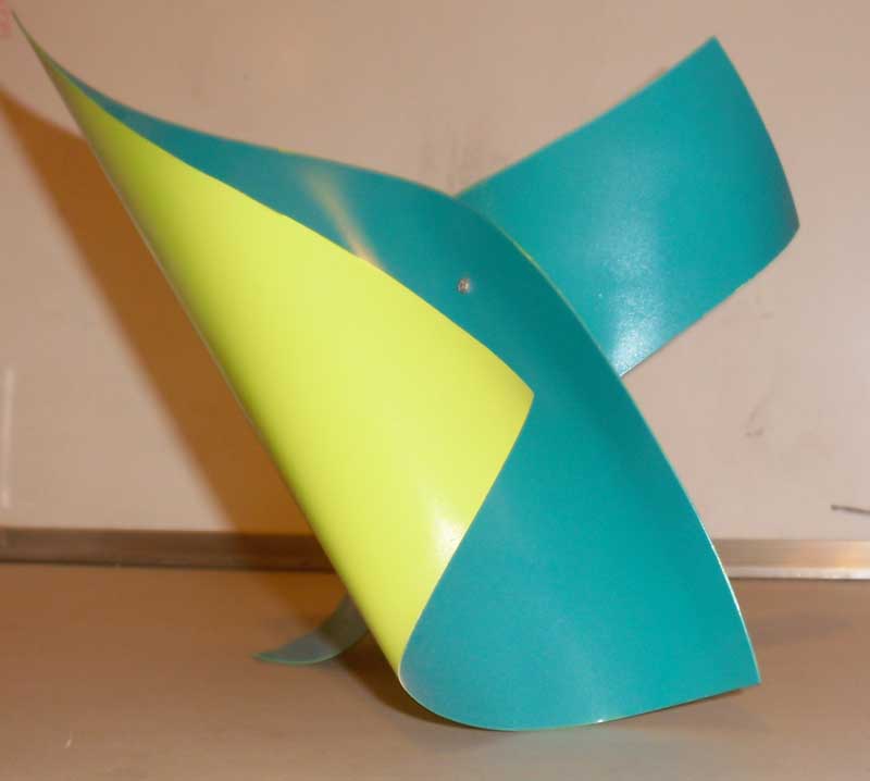 Sheet Metal Sculpture Side