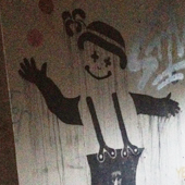 Creepy Bunkers Clown