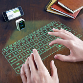 Brookstone Virtual Keyboard Green