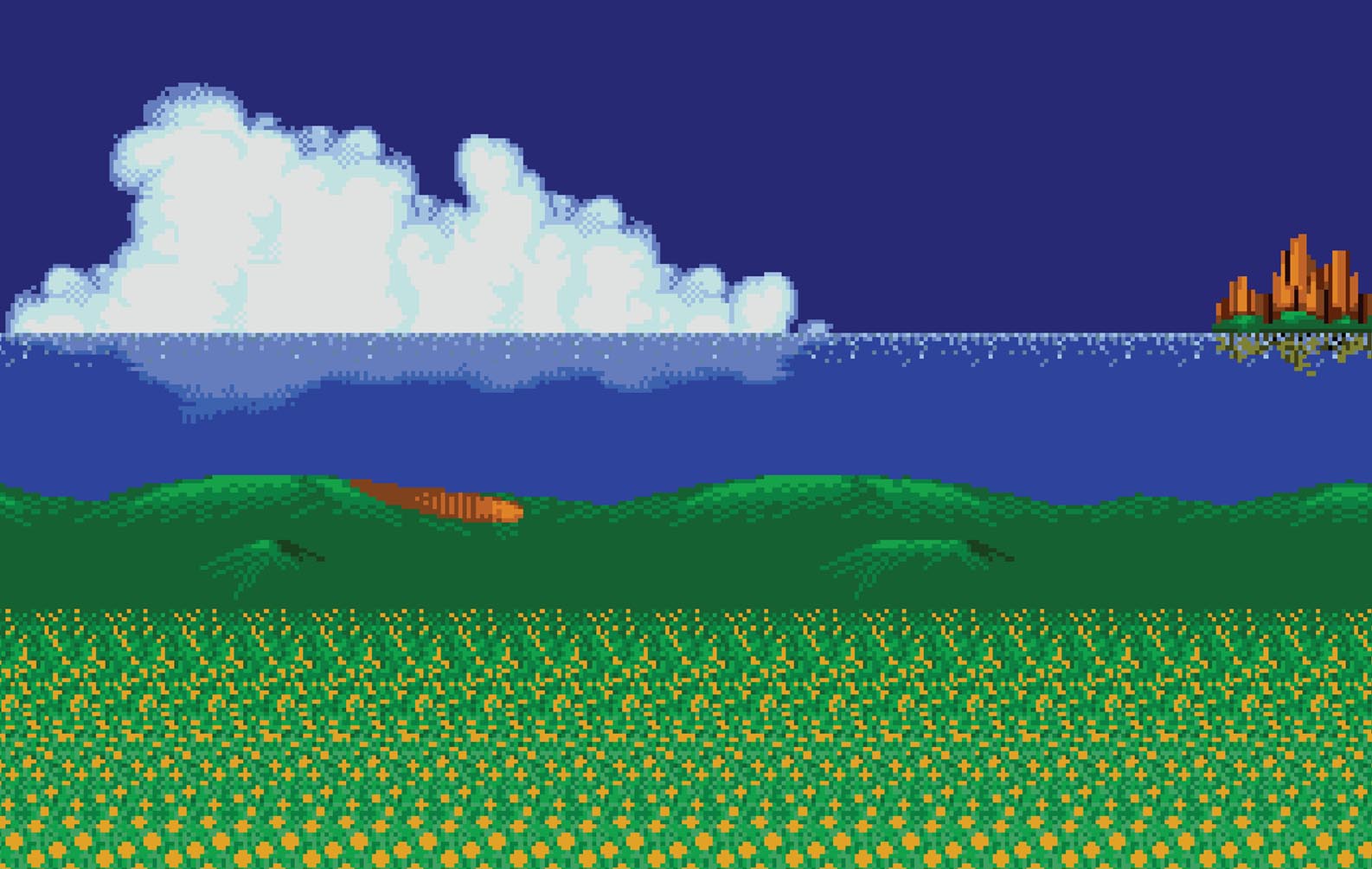 Sonic Green Hill Sprites
