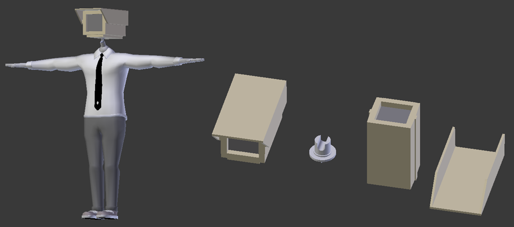 CCTV in Blender for 3D Printing