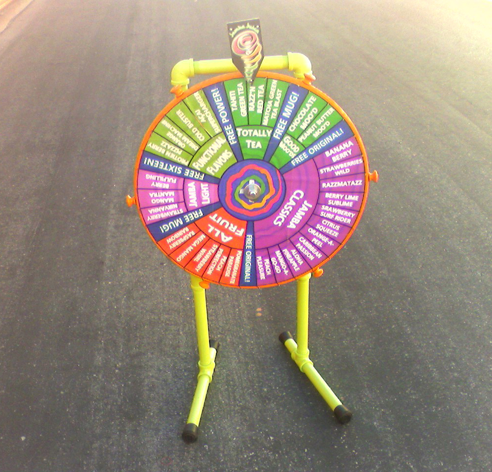 Jamba Wheel all done!