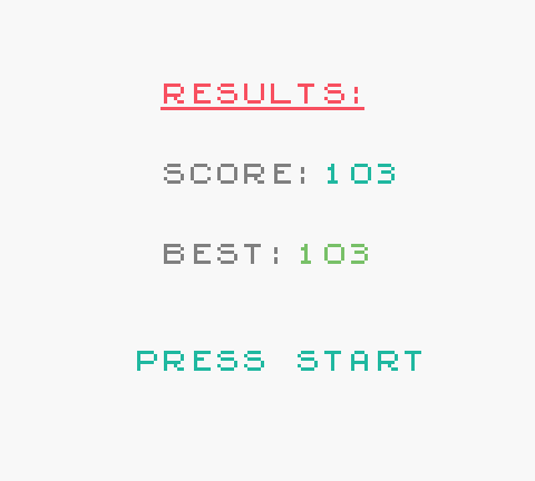 Dots GBC Result Screen Dots GBC Result Screen